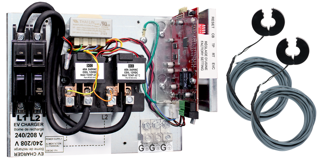 WRN-DCC-10-PCB-50A | EV Energy Management System | PCB Electronic Components for DCC-10-BOX, 50A Breaker included